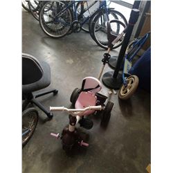 KIDS TRICYCLE WITH PARENT STEERING