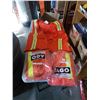Image 1 : 2 PAIRS HIGH VIS BIB OVERALLS