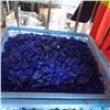 Image 2 : Two trays of decorative rock red and blue