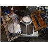 Image 2 : 2 BOXES OF ESTATE GOODS, CABLE TIES, ALARM, SCALE