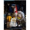 Image 1 : TRAY OF TOOLS, JACK STANDS