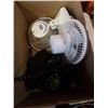 Image 2 : Vintage rotary phone, 2 fans and 12v spotlight