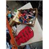 Image 1 : TRAY OF PET ITEMS, DOG COAT, PET TOYS