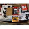 Image 2 : BOX OF KITCHEN APPLIANCES AND BOX OF BIKE FENDERS
