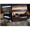 Image 1 : VINTAGE SONY VIDEO CAMERA IN VINTAGE CASE AND CLARION CD CAR DECK