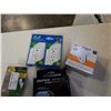 Image 2 : 2 pack of outlets, turbo ventilator, wirless n extender and  unversal adapter