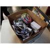 Image 1 : Lot of LED light strips and box of electronics