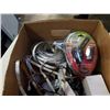 Image 2 : Lot of LED light strips and box of electronics