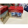 Image 5 : LEMAX PORCELAIN LIGHTED HOUSE AND POLY RESIN PINE HAVEN POND
