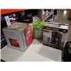 Image 1 : COFFEE MAKER, KETTLE AND STRAWBERRY COOKIE JAR