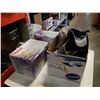 Image 1 : BOX OF HATS, CDS AND QUEST IN WALL SPEAKERS