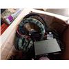 Image 2 : Box of electronics, including styling master blow dryer, intercom and more