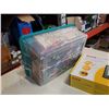Image 4 : Digital picture frame and tub of knex