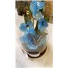 Image 2 : FLORAL DISPLAY IN GLASS DOME DISPLAY CASE