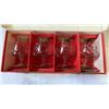 Image 3 : 8 CRYSTAL GLASSES 4 PINWHEEL BRANDY GLASSES AND 4 LONGCHAMP GLASSES