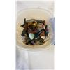 Image 2 : 2 tubs of semi precious stones