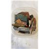 Image 3 : 2 tubs of semi precious stones