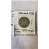 Image 2 : 1934 CANADIAN COINS 25 CENT .800 SILVER AND 5 CENT AND 1 CENT