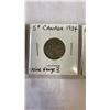 Image 3 : 1934 CANADIAN COINS 25 CENT .800 SILVER AND 5 CENT AND 1 CENT
