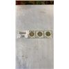 Image 1 : 3 CANADIAN SILVER 50 CENT COINS - 1965-1967 CENTENNIAL YEAR .800 SILVER