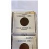 Image 8 : 6 CANADA 1 CENT COINS - 1929, 1937, 1950, 1953, 1967, 1971, 1982