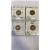 Image 3 : 7 VINTAGE CANADIAN SILVER DIMES 1912-1914, 1918-1920  .925 SILVER