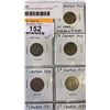 Image 2 : 19 CANADIAN KING GEORGE V NICKELS VARIOUS DATES 1922-1936