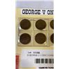 Image 2 : 8 GEORGE V 1 CENT COINS