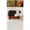 Image 1 : CIGAR POUCH AND 2 TOBACCO TINS - VELVET AND PRINCE ALBERT