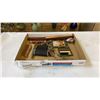 Image 1 : TRAY OF COLLECTABLES, SHELL, LIGHTER