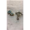 Image 9 : LOT OF 925 STERLING SILVER JEWELLERY