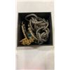 Image 4 : BOX OF BANGLES AND 2 BOXES OF RHINESTONE JEWELLERY