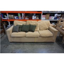 ROWE FURNITURE MICROFIBER HIDE A BED SOFA