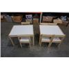 Image 1 : 2 KIDS TABLES AND 6 CHAIRS