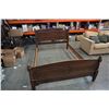 Image 1 : ANTIQUE OAK FULL SIZE BED FRAME