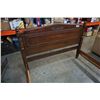 Image 2 : ANTIQUE OAK FULL SIZE BED FRAME