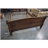 Image 3 : ANTIQUE OAK FULL SIZE BED FRAME