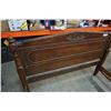 Image 7 : ANTIQUE OAK FULL SIZE BED FRAME