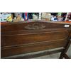 Image 8 : ANTIQUE OAK FULL SIZE BED FRAME