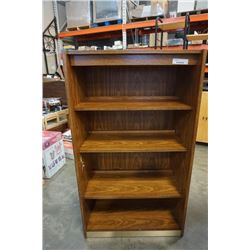 Illuminated 4 tier shelf
