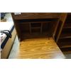 Image 3 : 2 pc illuminated drop front desk with drawers