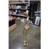 Image 1 : BRASS AND GLASS FLOOR LAMP