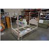 Image 1 : WHITE WOOD TWIN SIZE BED FRAME