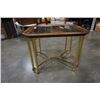 Image 3 : Glass insert square coffee table