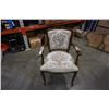 Image 1 : VINTAGE STUDDED ARMCHAIR