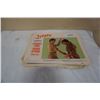 Image 1 : Stack of mid century movie advertisements
