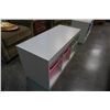 Image 4 : WHITE ORGANIZER SHELF WITH BINS