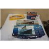 Image 1 : 2 MDOEL SHIPS, MODEL CAR AND PLANE
