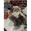 Image 4 : LOT OF SANTA DECORATIONS AND XMAS DECOR