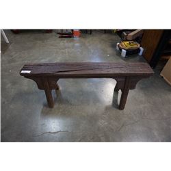 RECLAIMED WOOD BENCH